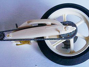 TZ125 4JT?アルミタンク 4JT Yamaha TZ125 chassis swingarm shock